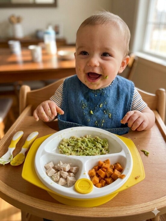 Gerber Other - Vintage Gerber Hot / Cold Strong Suction Divided Plate for Babies Toddlers Kids